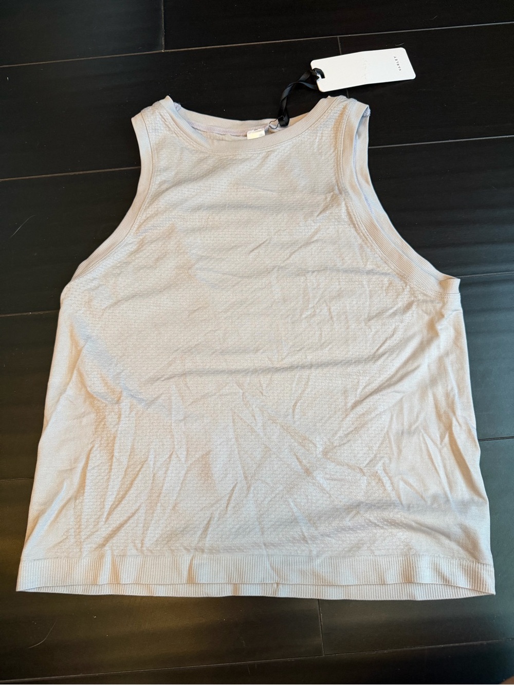 VARLEY barley fitted tank top nwt athletic size s / m NEW WITH TAGS